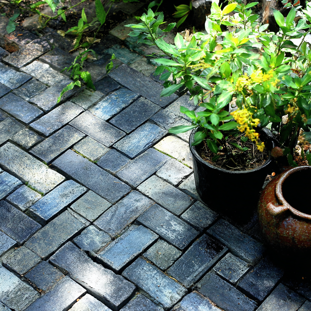 Paver sealing and sanding service